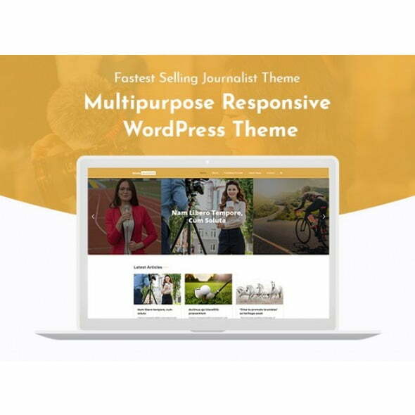 Journalist Portfolio – WordPress Theme